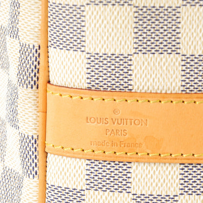 Louis Vuitton Damier Azur Keepall Bandouliere 45 9 of 13
