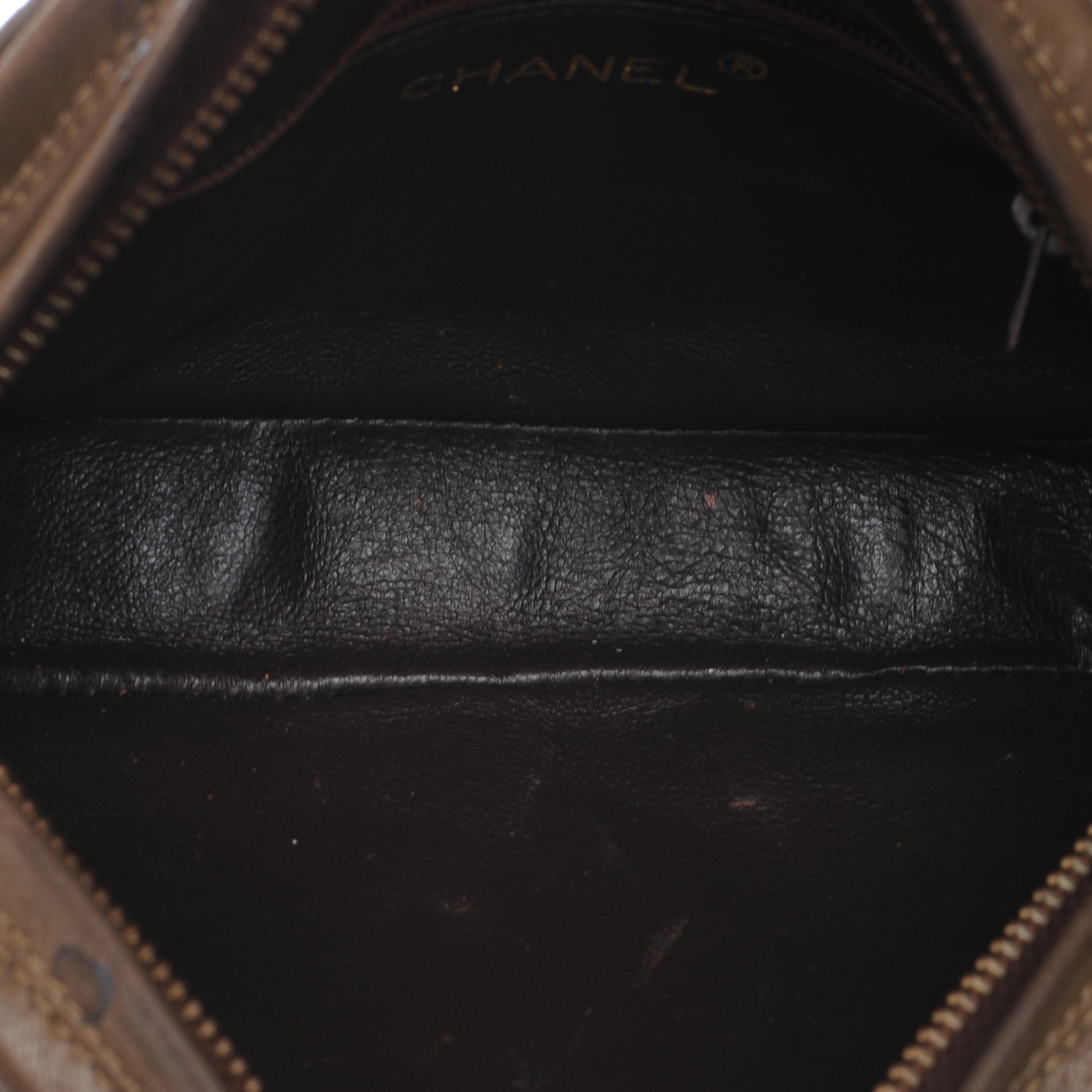 Chanel Lambskin CC Tassel Bag Brown 5 of 8