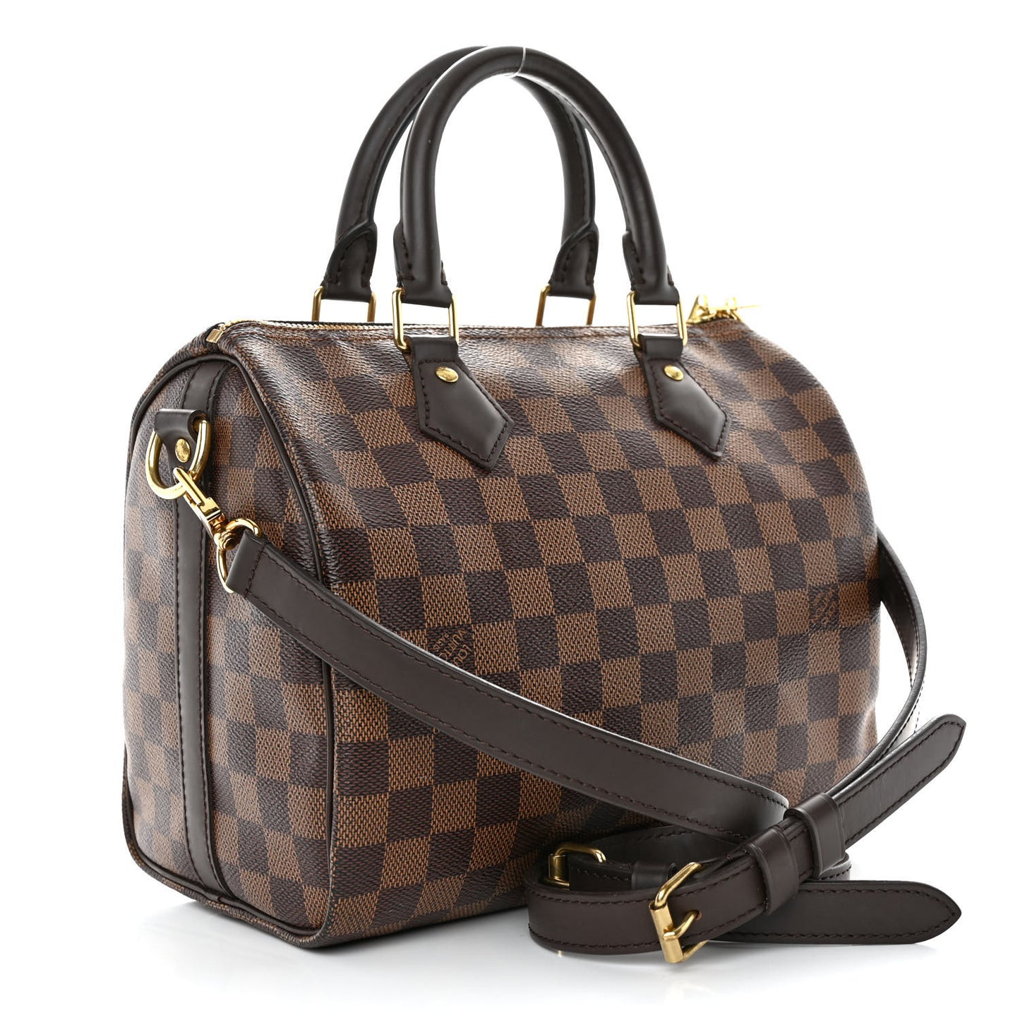 Damier Ebene Speedy Bandouliere 25