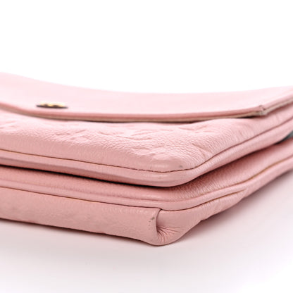 Louis Vuitton Empreinte Twice Rose Ballerine 10 of 15