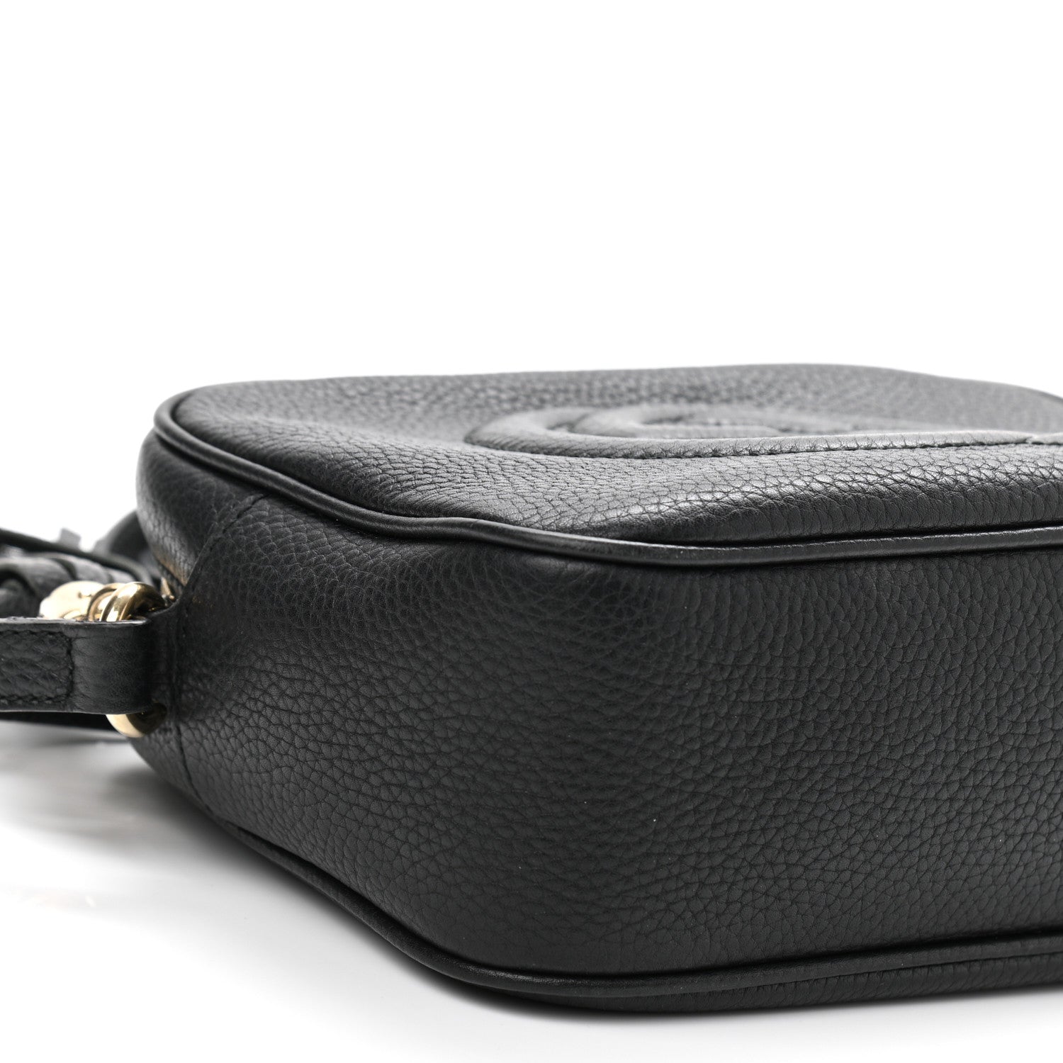 Gucci Pebbled Calfskin Small Soho Disco Bag Black 10 of 11