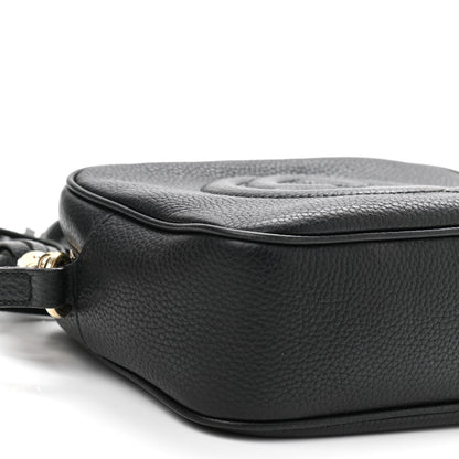 Gucci Pebbled Calfskin Small Soho Disco Bag Black 10 of 11