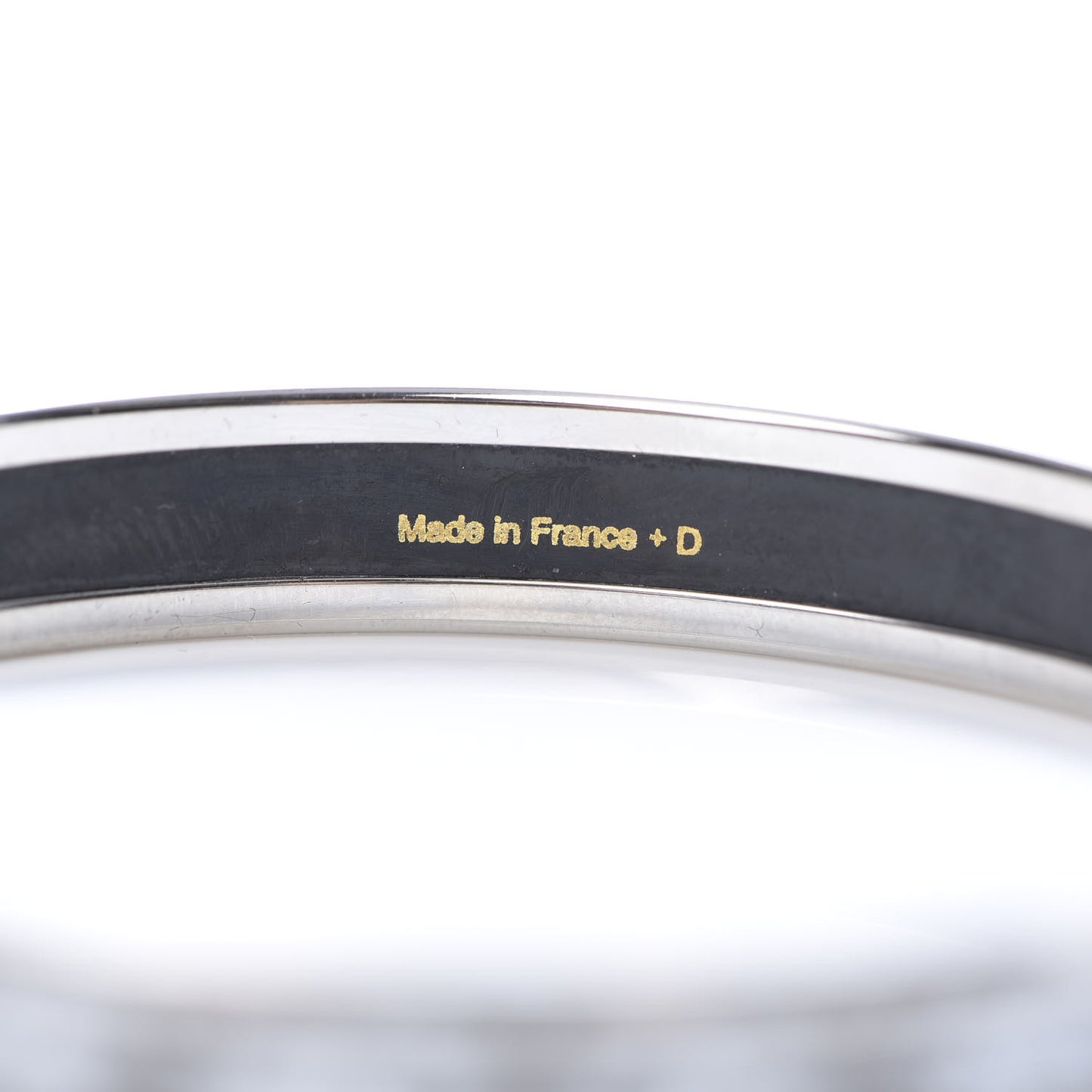 Enamel Printed Narrow Balcons Du Guadalquivir Bracelet 65 White