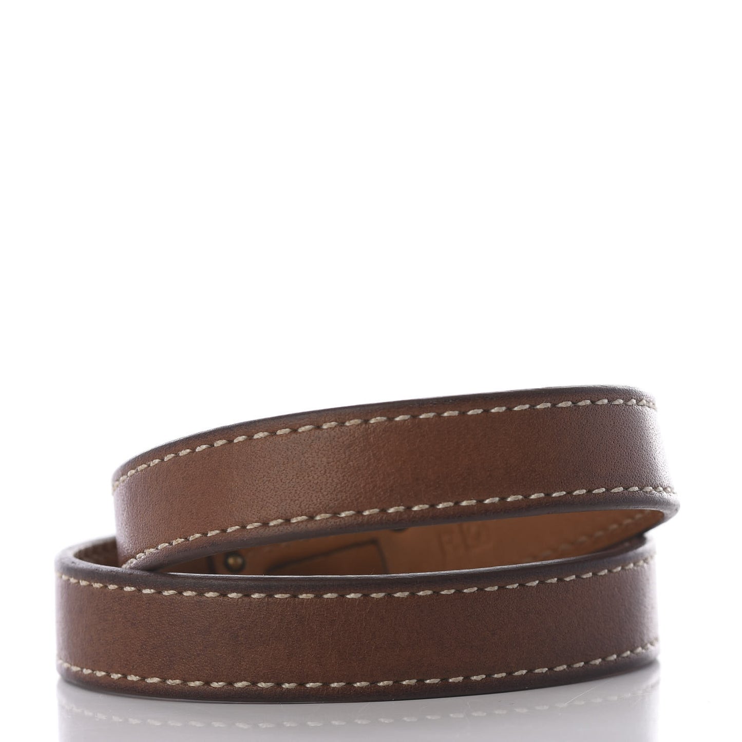 Barenia Kelly Double Tour Bracelet S Fauve