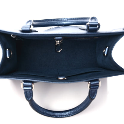 Louis Vuitton Metallic Empreinte Monogram Giant Onthego PM Navy Nacre 5 of 8