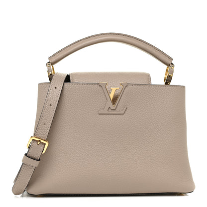 Louis Vuitton Taurillon Capucines BB Galet 1 of 13