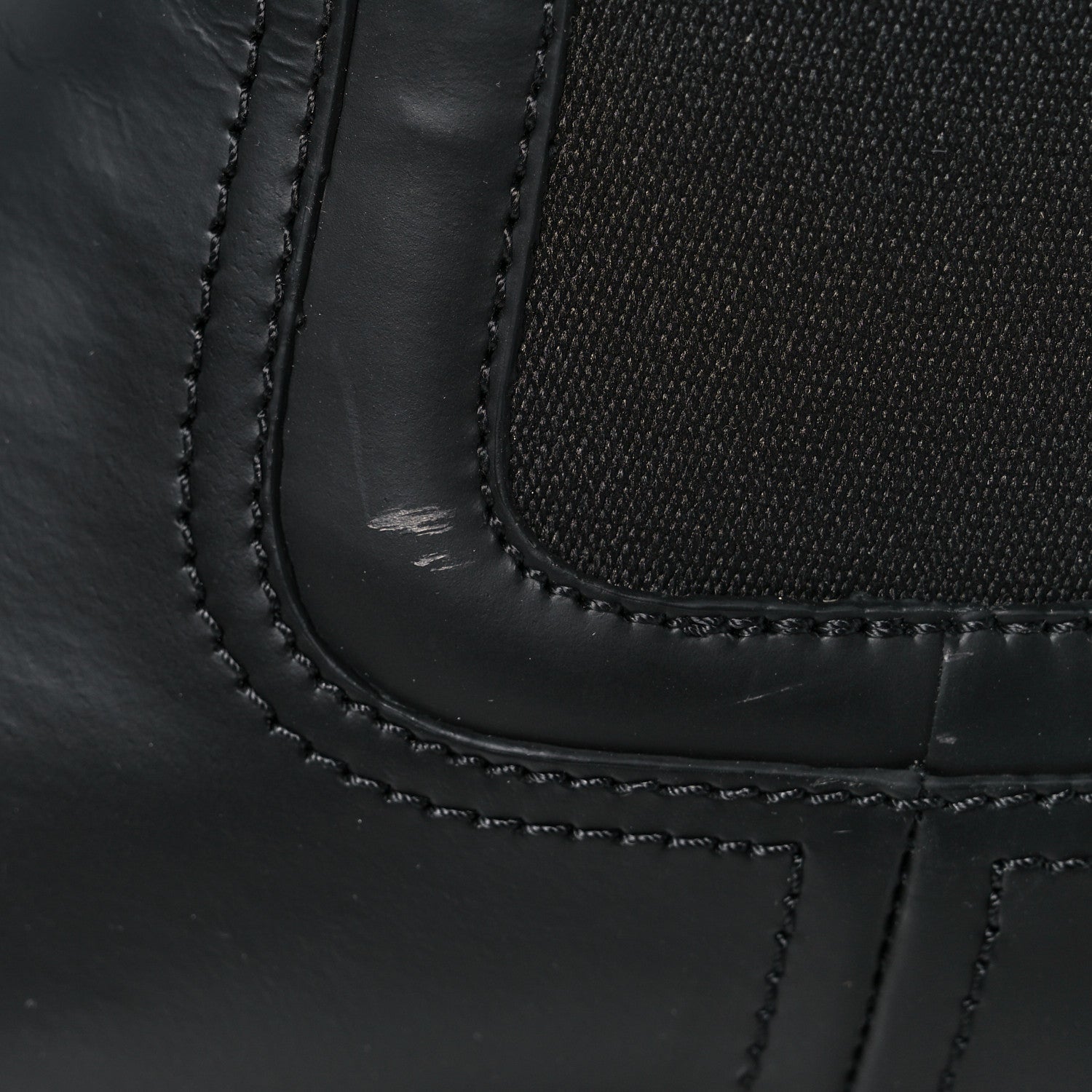 Fendi Calfskin Rubber Fendi Force Chelsea Boots 38 Black 10 of 13