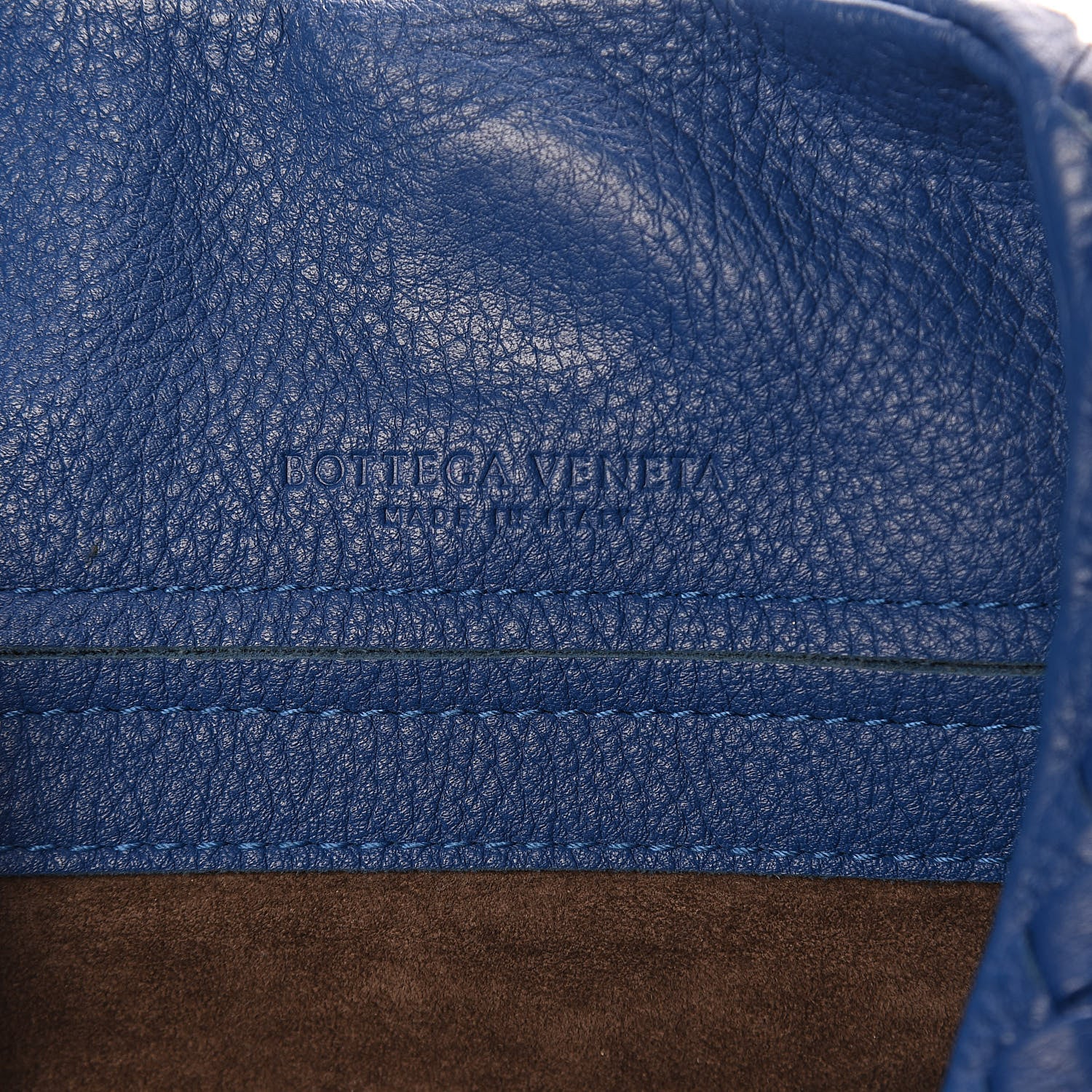 Bottega Veneta Cervo Deerskin Large Hobo Signal Blue 6 of 9