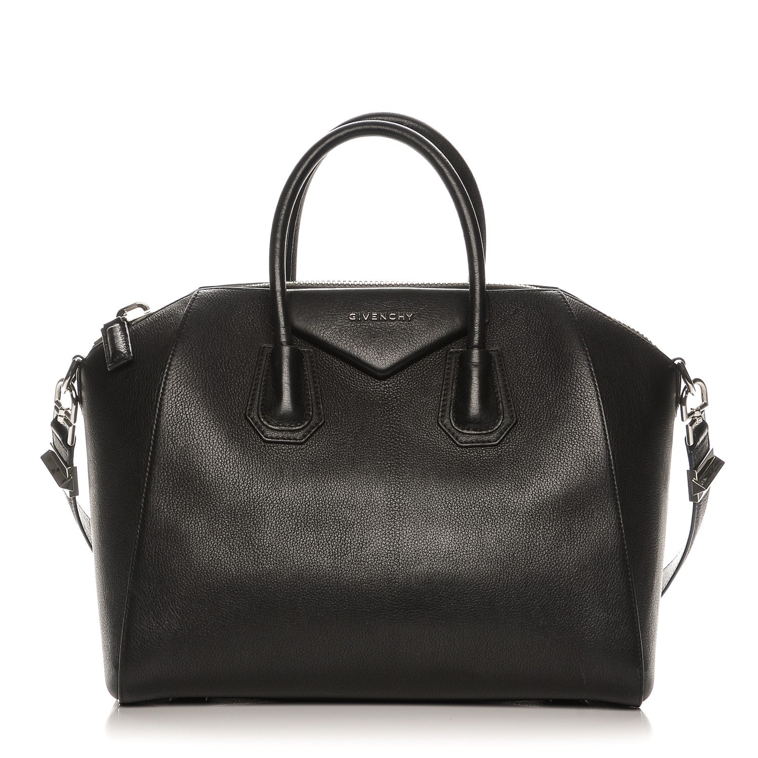 Givenchy Sugar Goatskin Medium Antigona Black 1 of 6