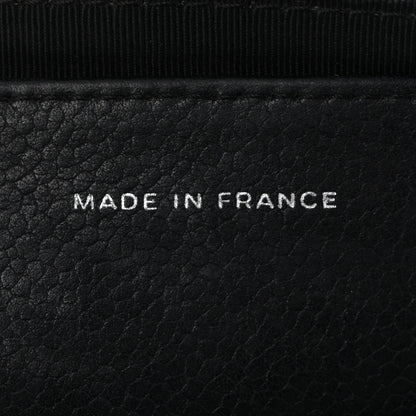 Chanel Lambskin Half Moon Wallet On Chain WOC Black 7 of 11