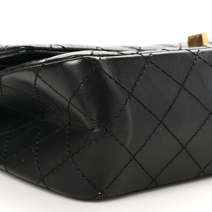 Chanel Aged Calfskin Quilted 2.55 Reissue 225 Flap Black 9 of 10