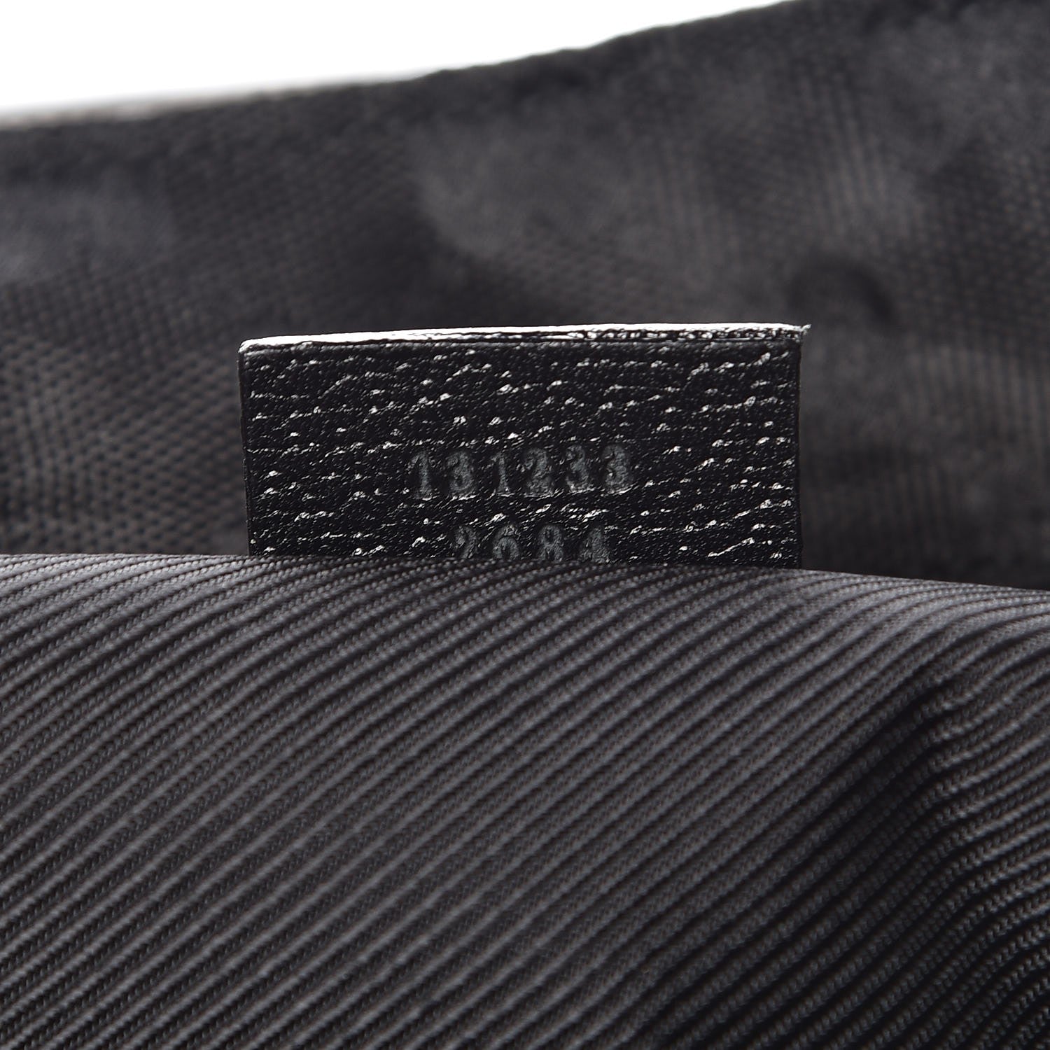Gucci Nylon Monogram Large Web Handle Vertical Tote Black 7 of 8
