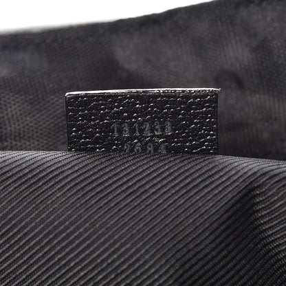Gucci Nylon Monogram Large Web Handle Vertical Tote Black 7 of 8