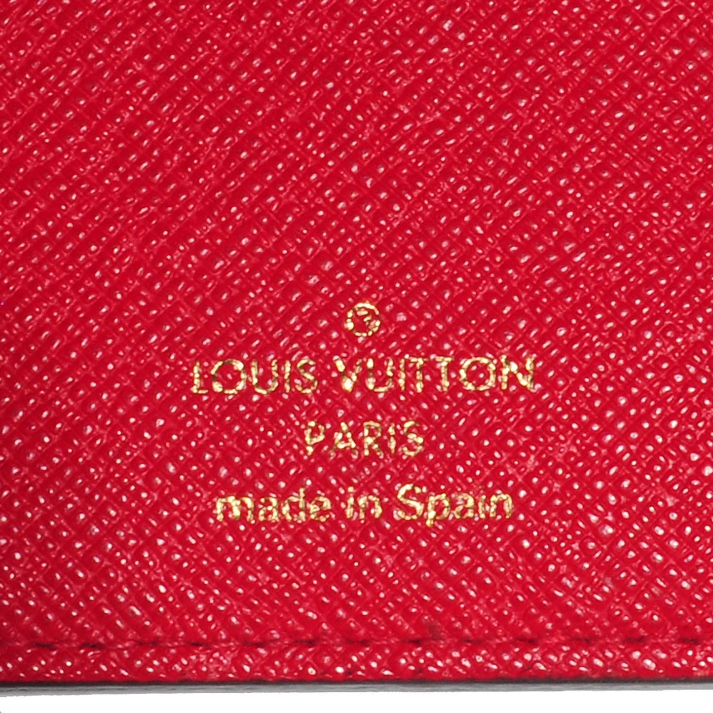 Monogram Insolite Wallet Red