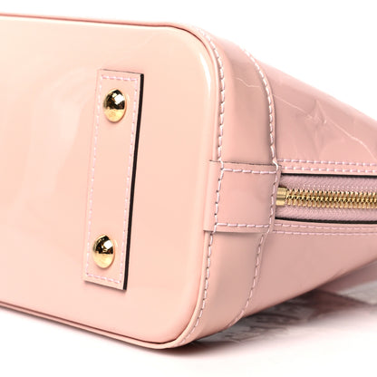 Louis Vuitton Vernis Alma BB Rose Ballerine 9 of 9