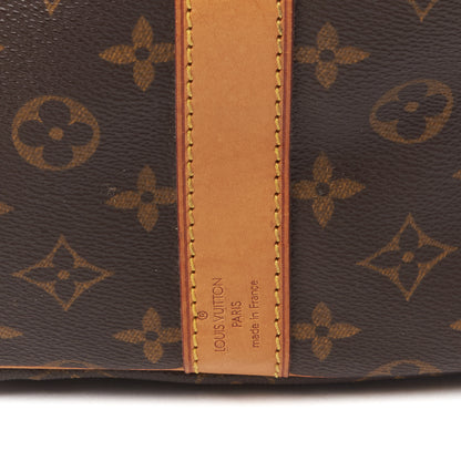 Louis Vuitton Monogram Keepall Bandouliere 55 8 of 9