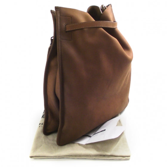 Burberry PRORSUM Leather Explorer Messenger Bag Tan S/S 3 of 10