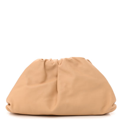 Bottega Veneta Smooth Butter Calf The Pouch Oversized Clutch Nude 1 of 13