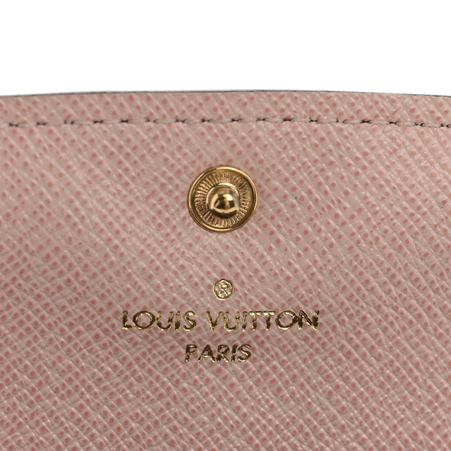 Monogram Emilie Wallet Rose Ballerine