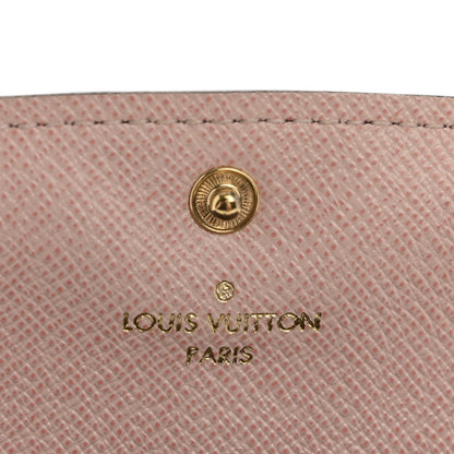 Louis Vuitton Monogram Emilie Wallet Rose Ballerine 6 of 11