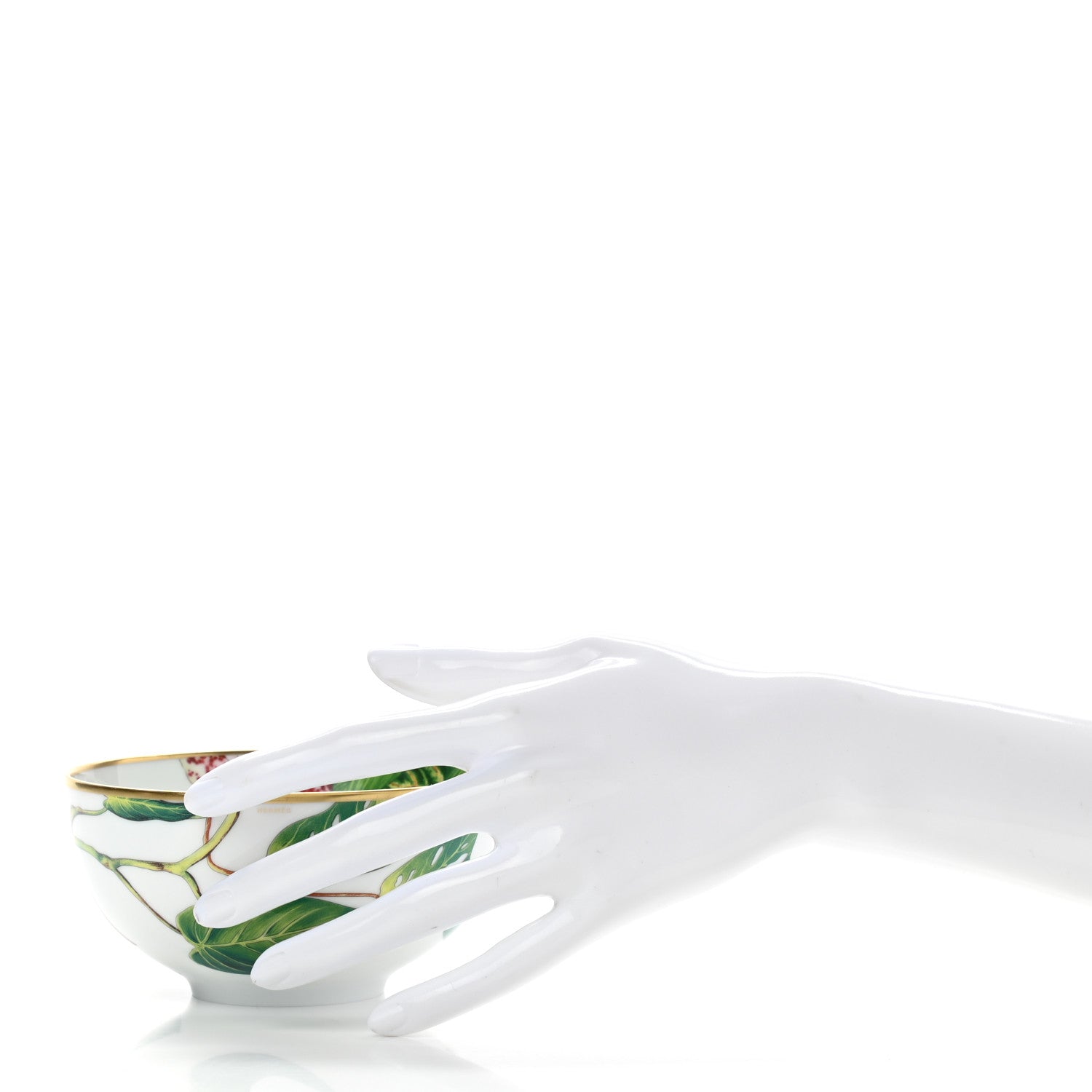Hermes Porcelain Medium Passifolia Bowl 2 of 7
