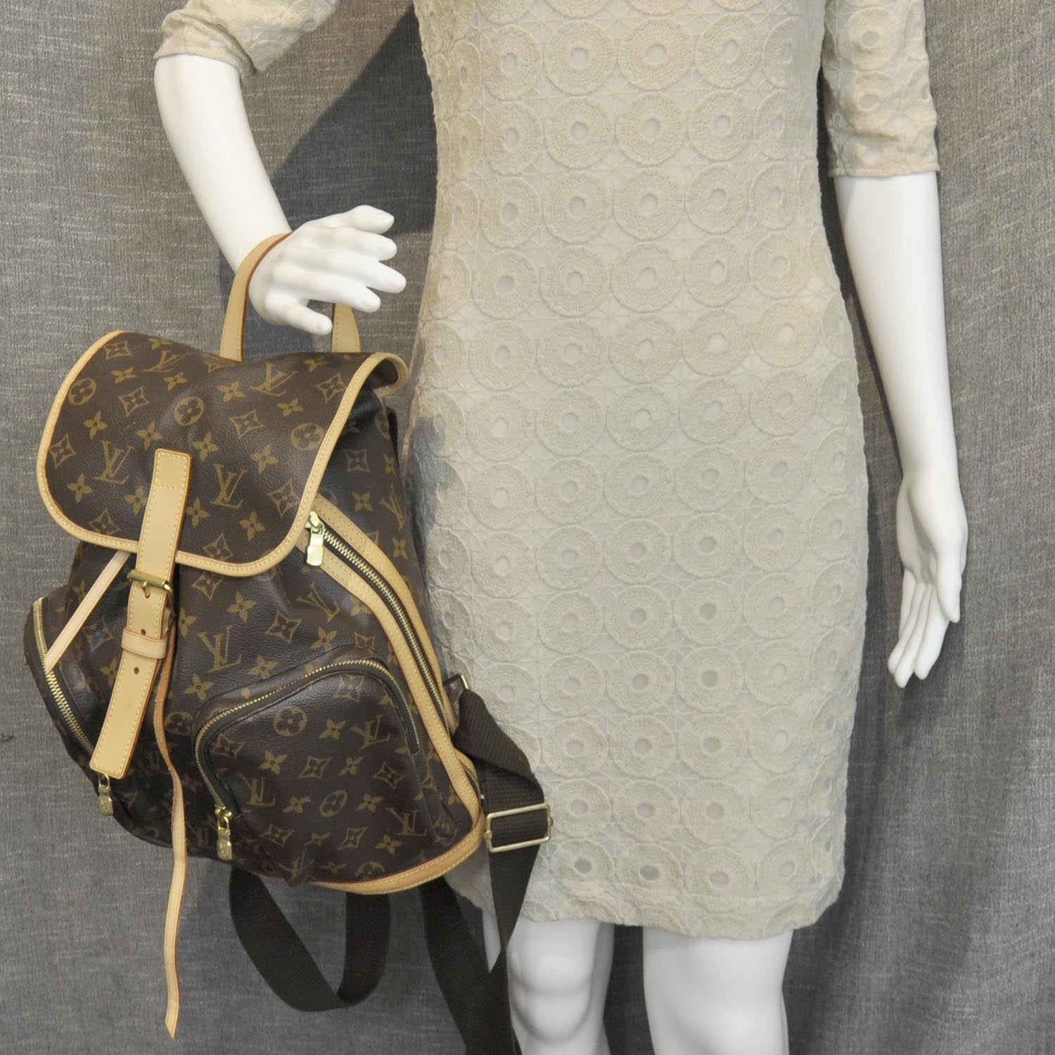 Louis Vuitton Monogram Bosphore Backpack 2 of 7
