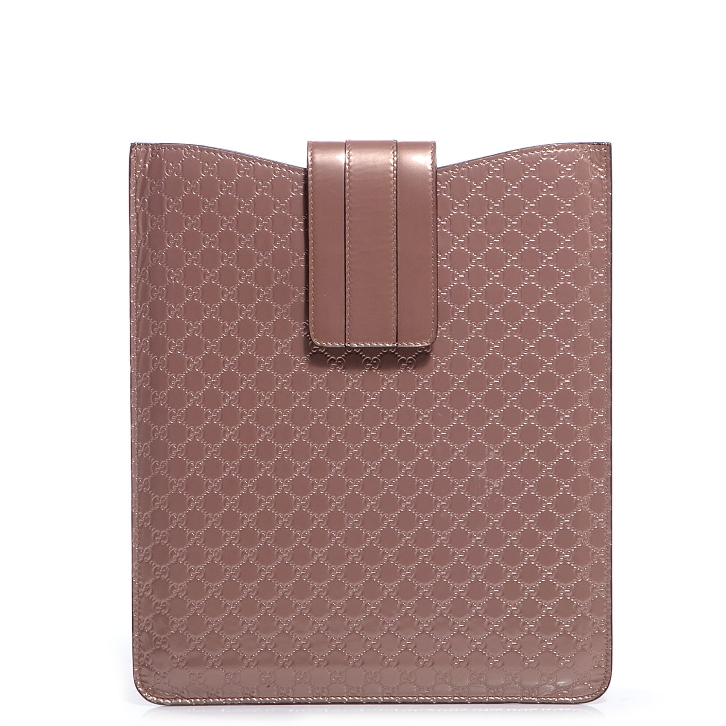 Shiny Microguccissima Ipad Case Violet Old Rose