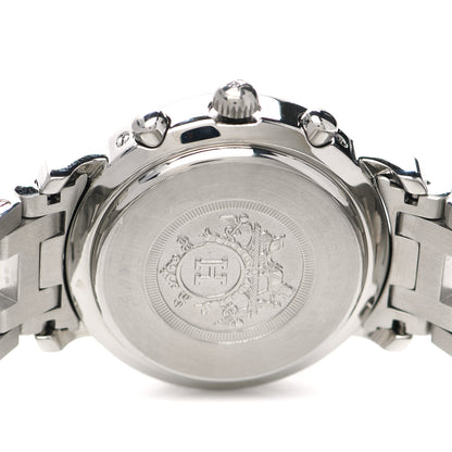 Hermes Stainless Steel 31mm Clipper Chronograph Quartz Watch 8 of 8
