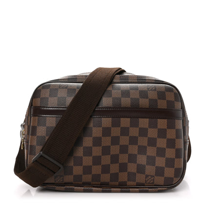 Louis Vuitton Damier Ebene Reporter PM 1 of 12