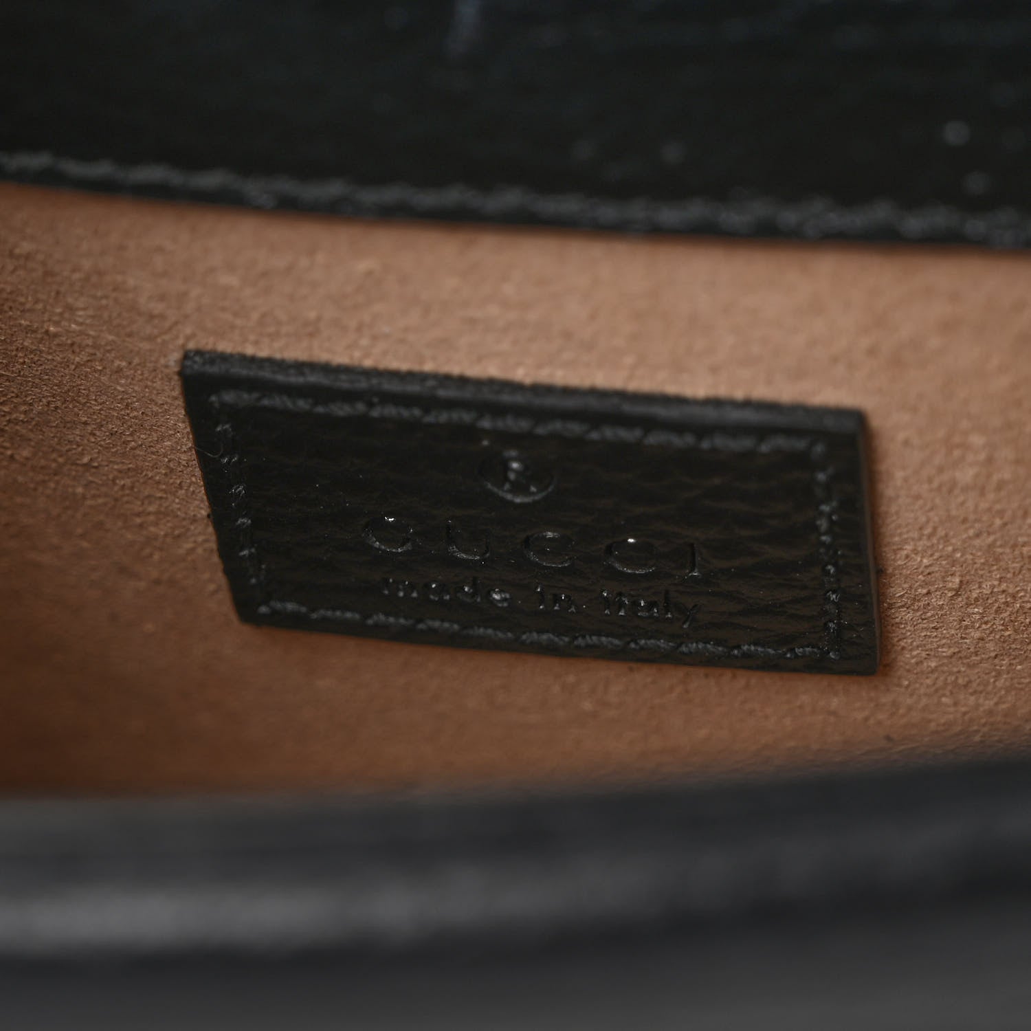 Gucci Calfskin Super Mini Dionysus Shoulder Bag Black 6 of 9