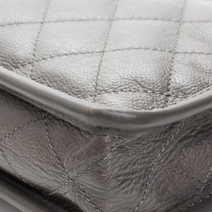 Chanel Calfskin Quilted Mini French Riviera Flap Grey 11 of 11