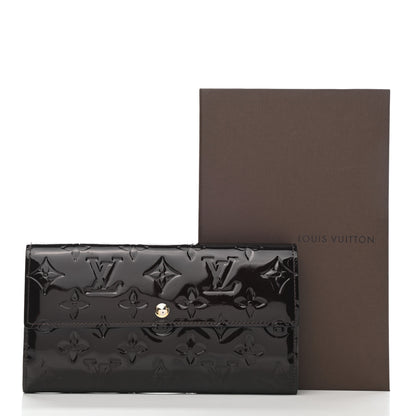 Louis Vuitton Vernis Sarah Wallet Amarante 10 of 10