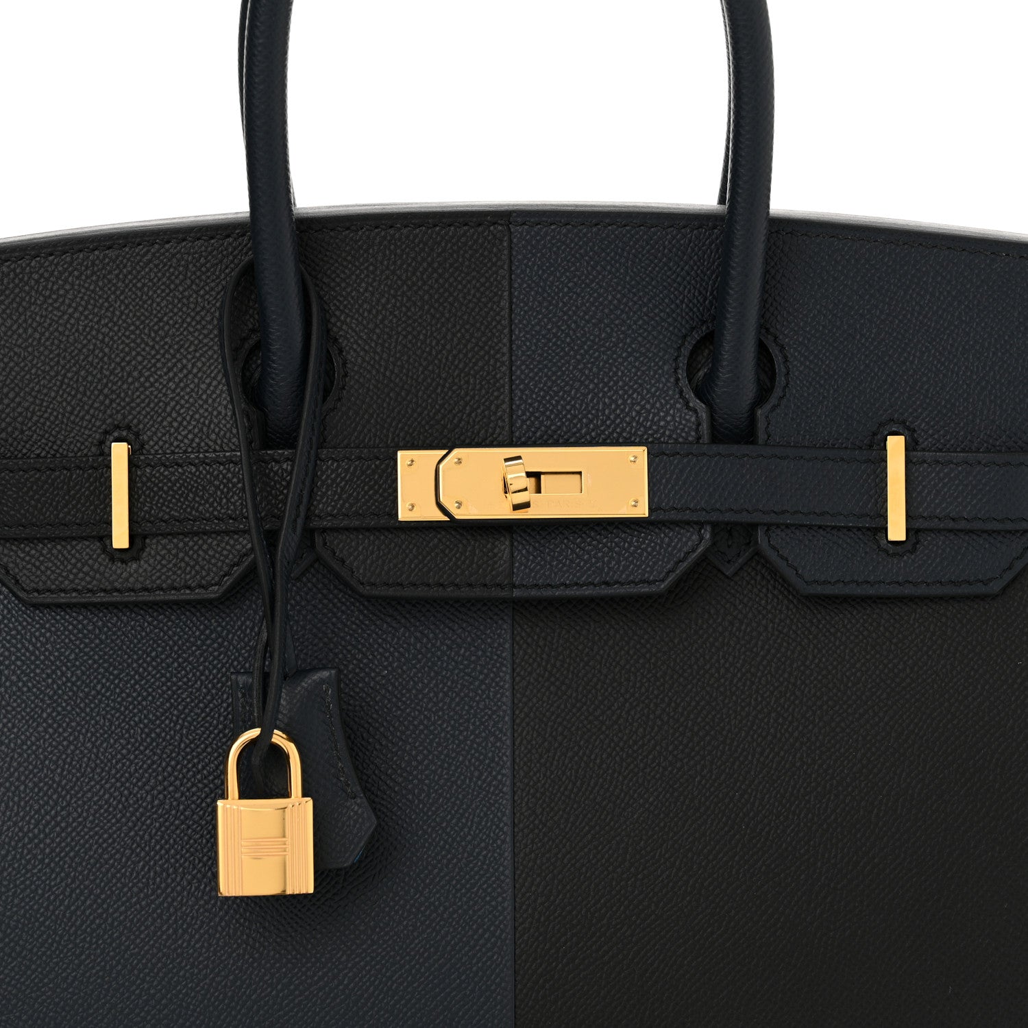 Hermes Epsom Casaque Birkin Sellier 30 Bleu Indigo Black Bleu Frida 7 of 11