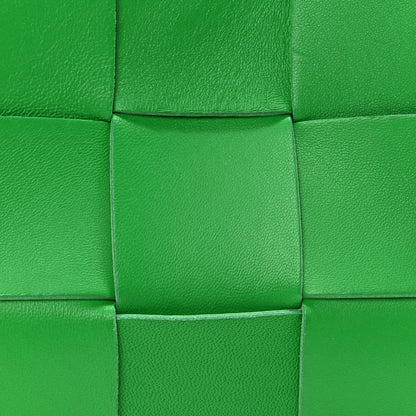 Bottega Veneta Calfskin Maxi Intrecciato Cassette Pouch On Strap Parakeet 7 of 9