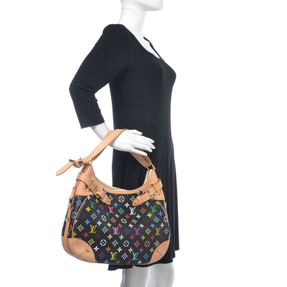 Louis Vuitton Monogram Multicolor Greta Black 2 of 12