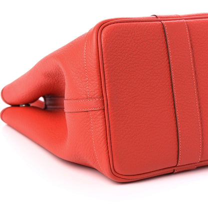 Hermes Vache Country Garden Party 36 MM Rouge Duchesse 6 of 9