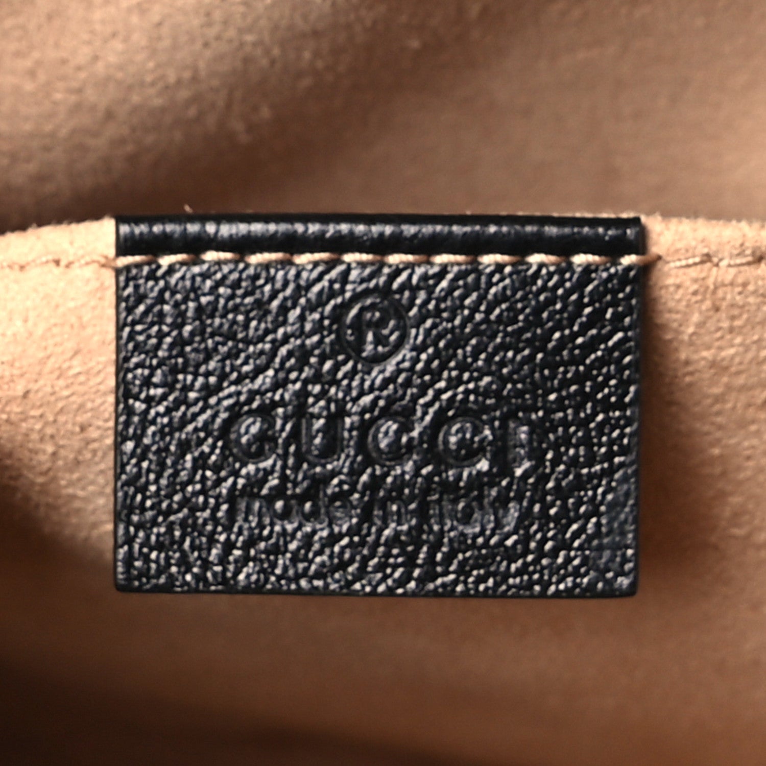 Gucci Monogram Matelasse Diagonal Small GG Marmont Chain Shoulder Bag Beige Black 6 of 9