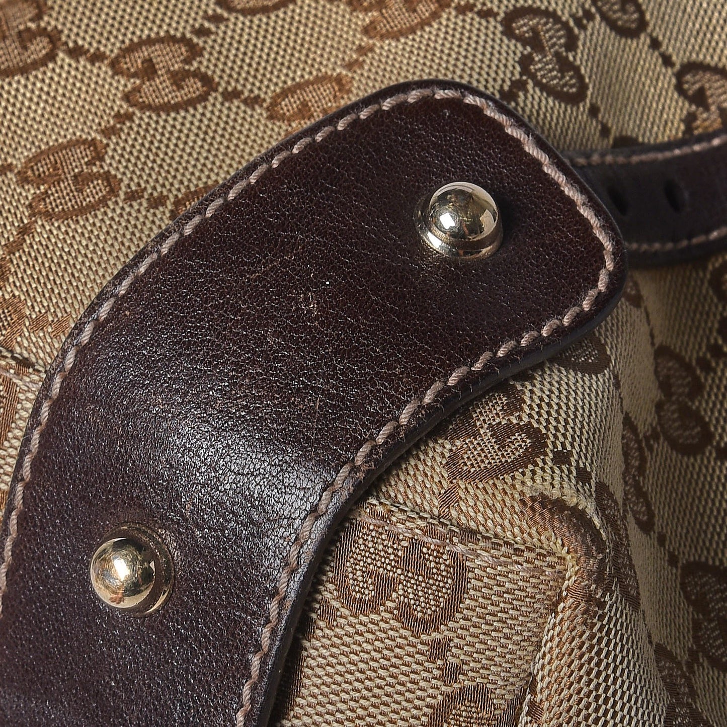 Monogram Medium Pelham Shoulder Bag Dark Brown