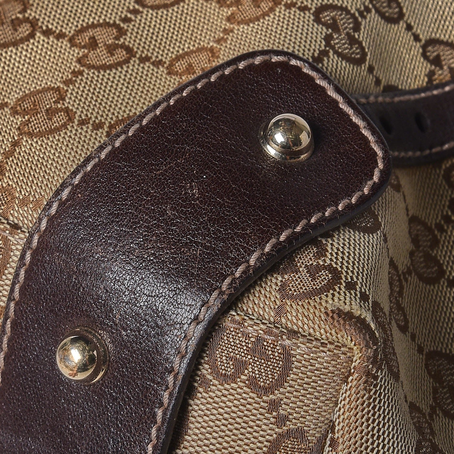 Gucci Monogram Medium Pelham Shoulder Bag Dark Brown 9 of 12