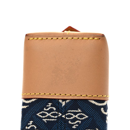 Louis Vuitton Jacquard Since 1854 Cosmetic Pouch PM Blue 7 of 7