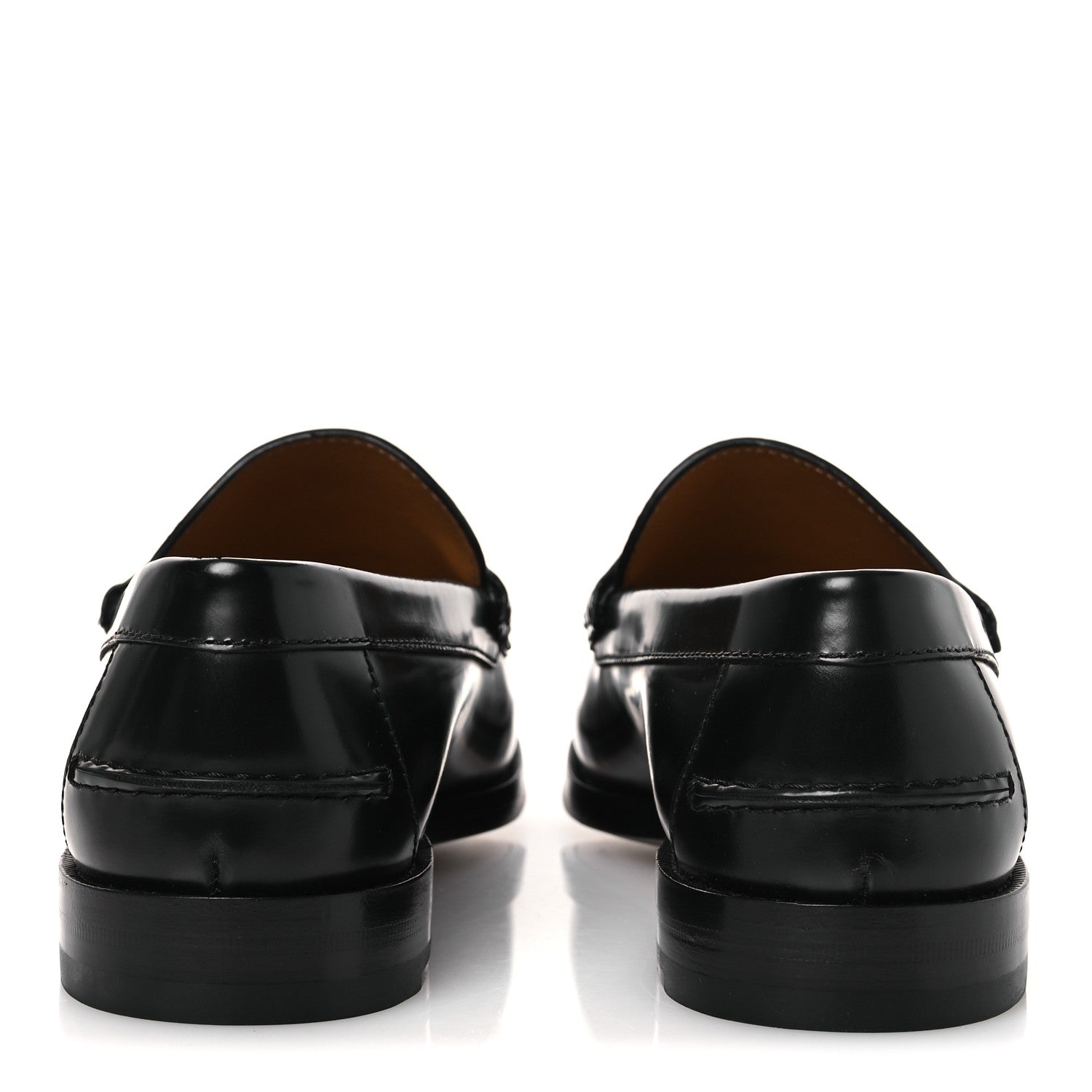 Gucci Millennial Ribot Mens Horsebit Loafers 9.5 Black 6 of 11