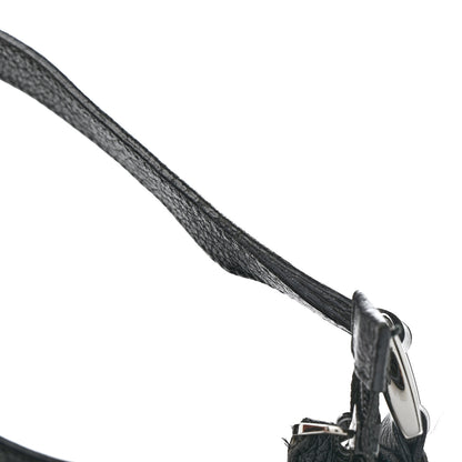 Gucci Denim Monogram Small D Silver Ring Messenger Black 15 of 19