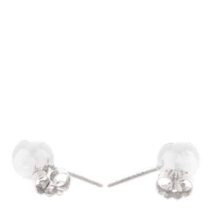 Tiffany Sterling Silver 8mm HardWear Ball Earrings 3 of 6