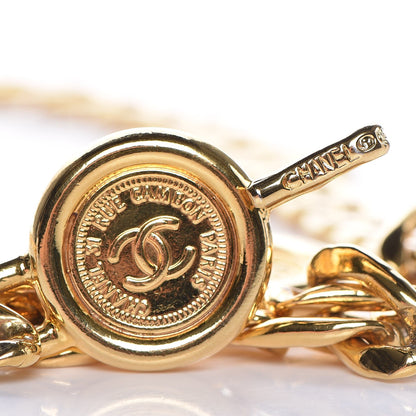 Chanel Chain 31 Rue Cambon Medallion Belt Gold 5 of 8