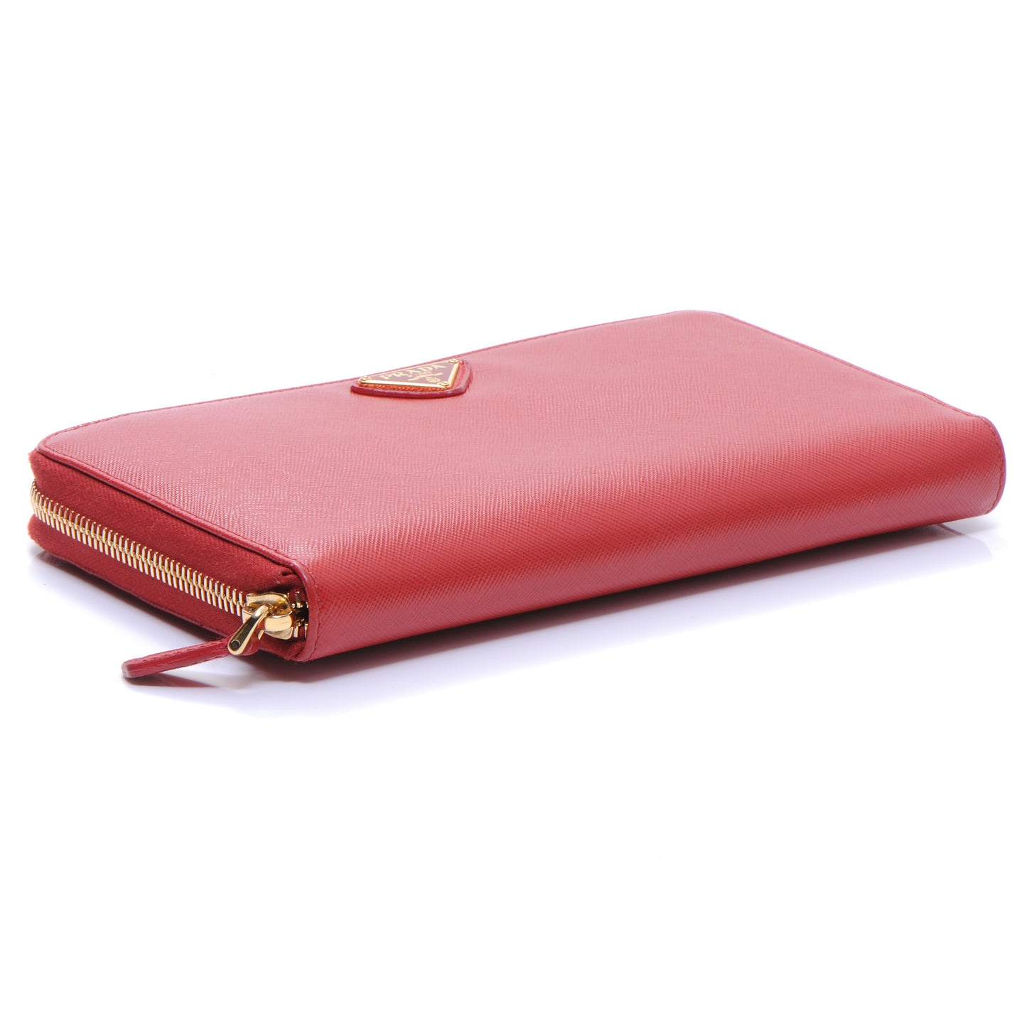 Saffiano Continental Wallet Fuoco