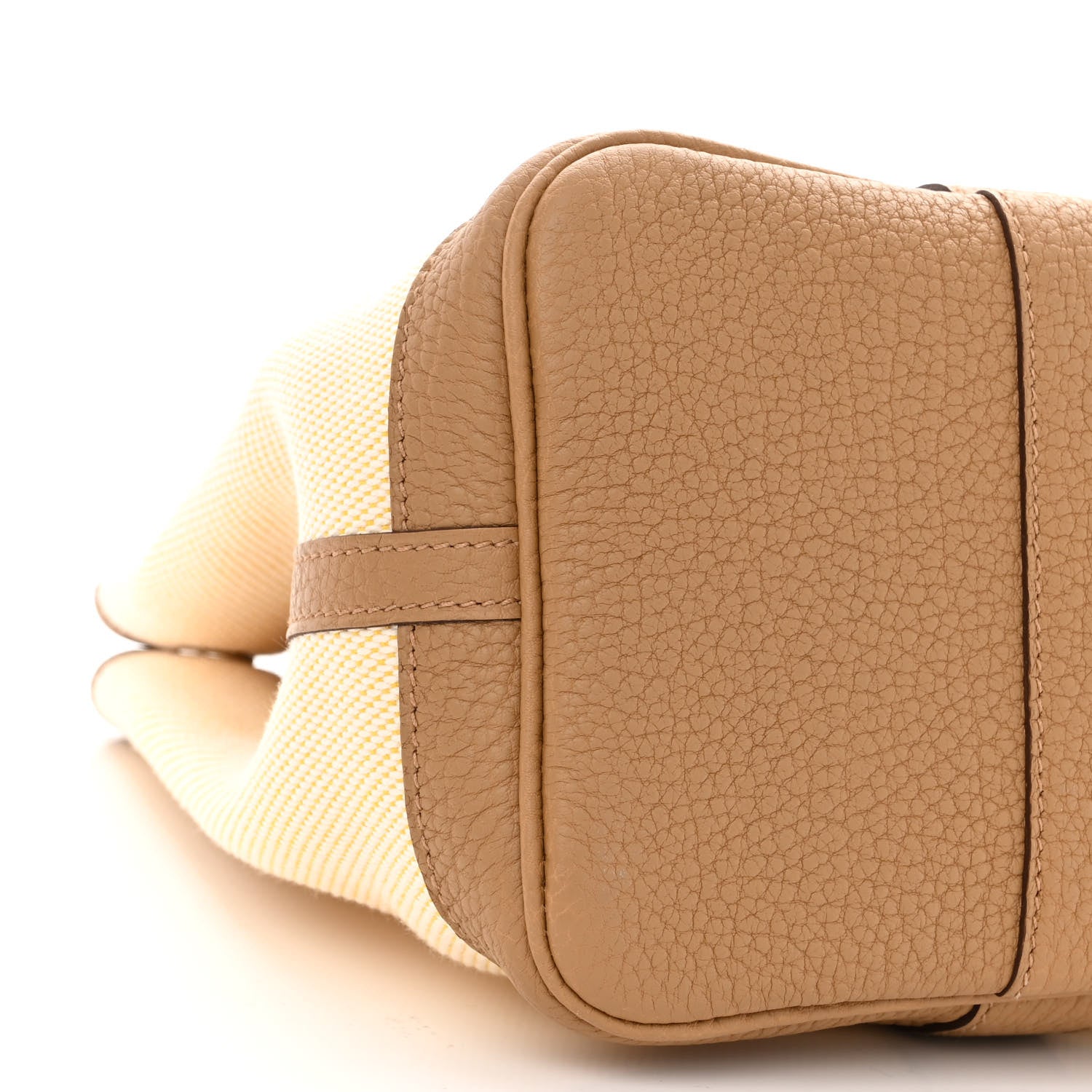 Hermes Twill H Negonda Garden Party 30 TPM Ecru Jaune De Naples Biscuit 8 of 9