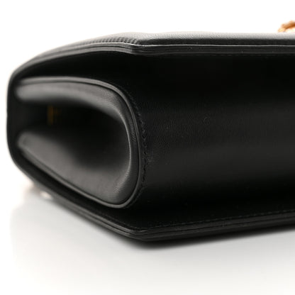 Dolce & Gabbana Calfskin Large Devotion Crossbody Bag Black 8 of 9