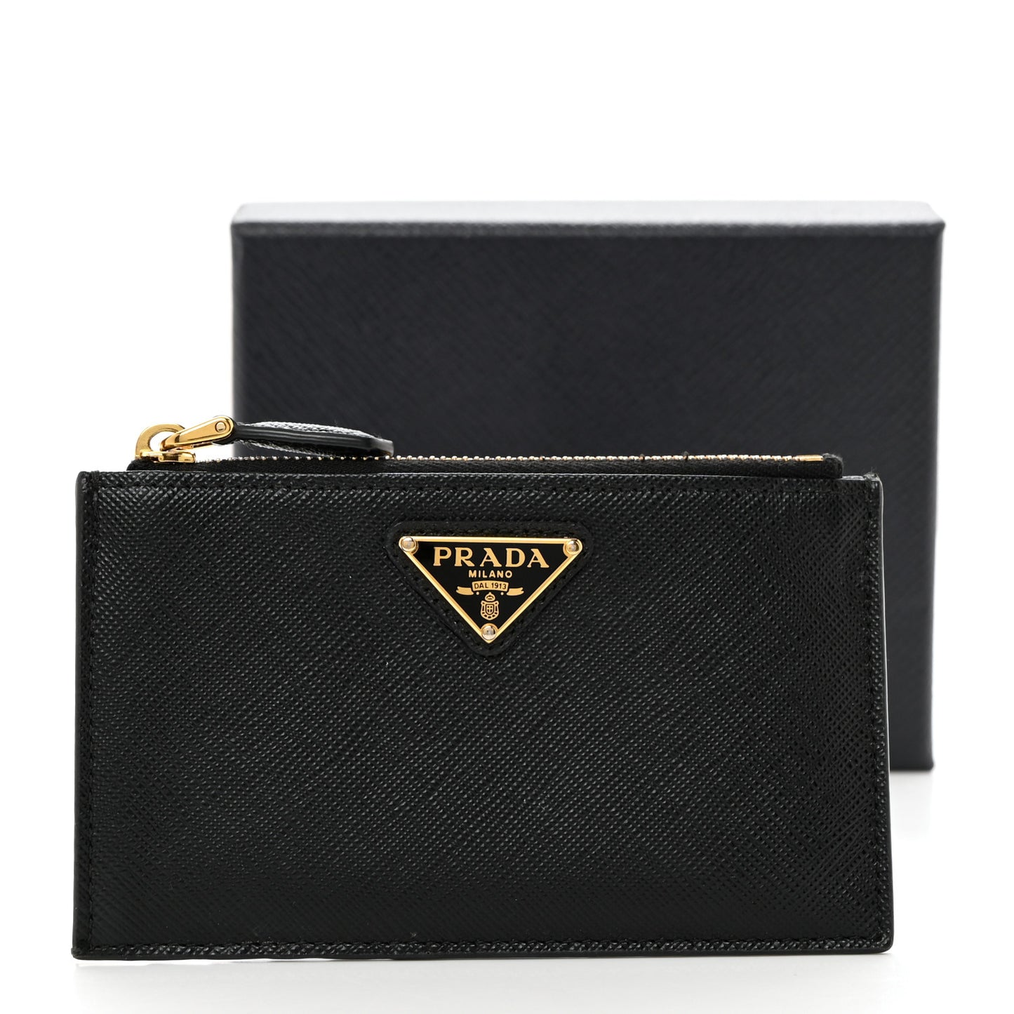 Saffiano Metal Wallet Black
