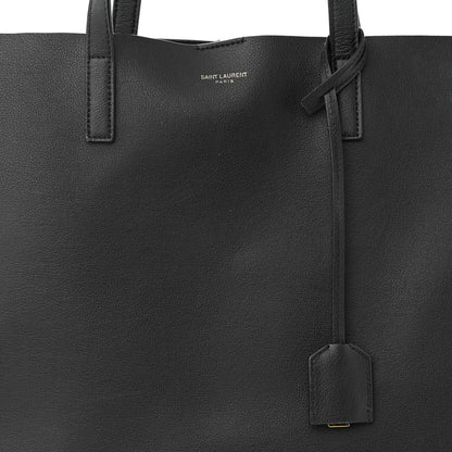 Saint Laurent Calfskin Large Shopping Tote Black 8 of 11