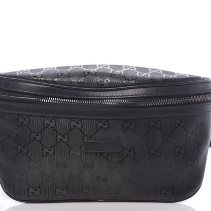 Gucci Imprime Monogram Belt Bag Black 10 of 10